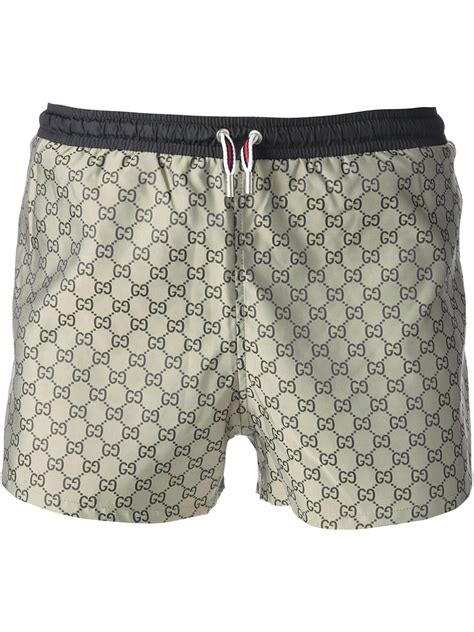 badeschlappen herren gucci|Gucci swimwear for men.